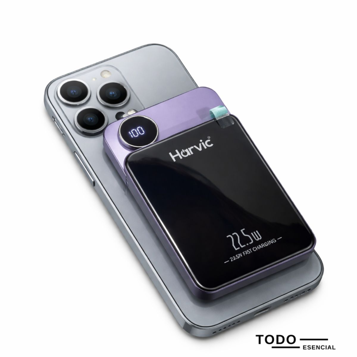 GENERICO - Power Bank Magnética 10.000mah Carga Rápida 22.5w Batería Externa Portátil