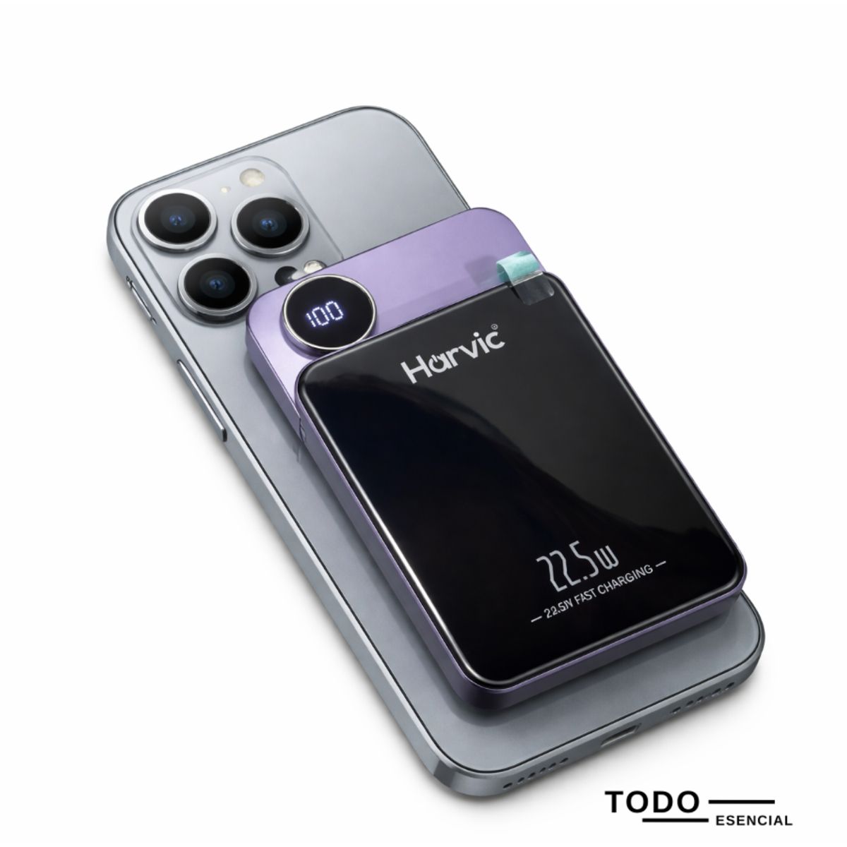 GENERICO - Power Bank Magnética 10.000mah Carga Rápida 22.5w Batería Externa Portátil