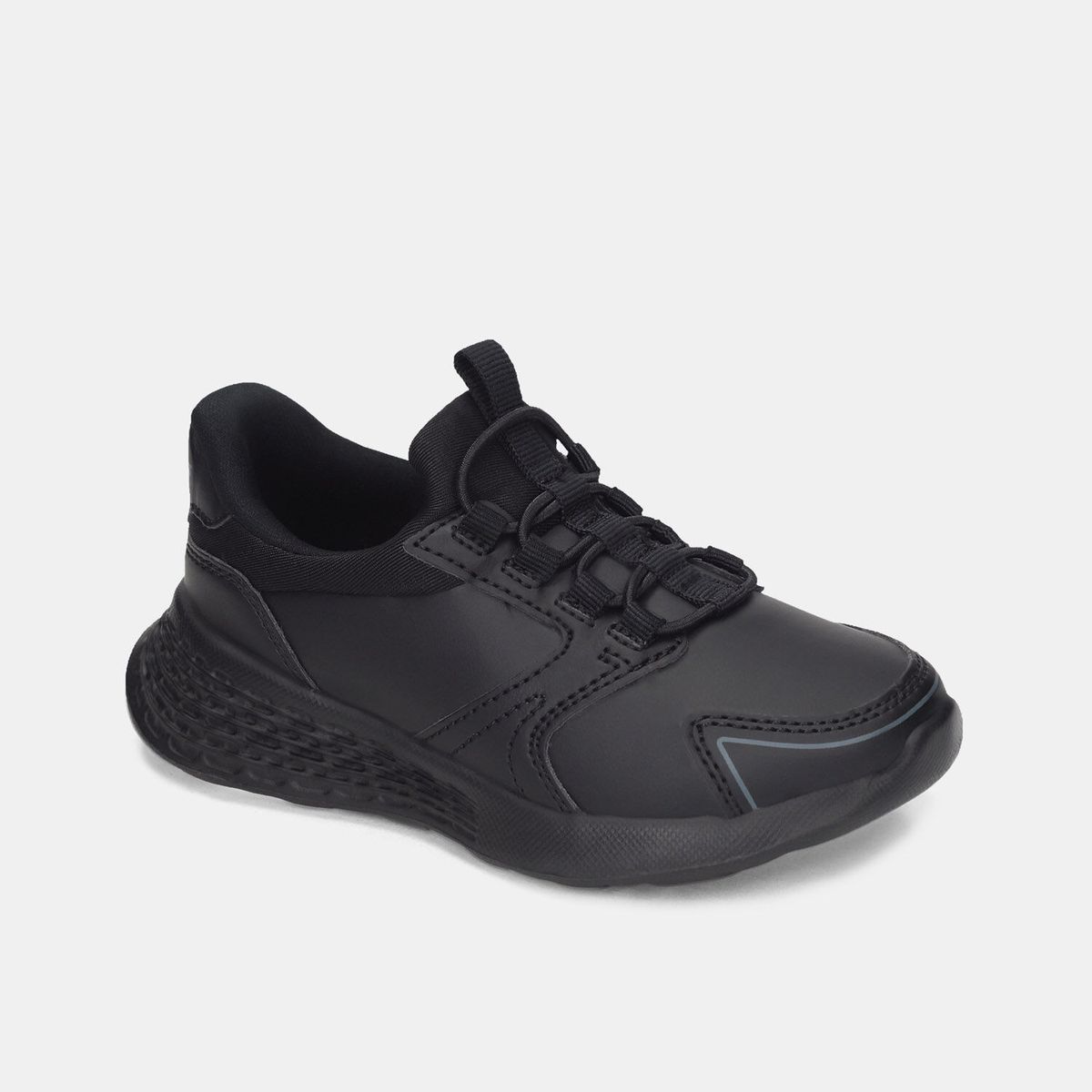 BUBBLE GUMMERS - Tenis Deportivos Escolares Para Niño Bubblegummers Negro
