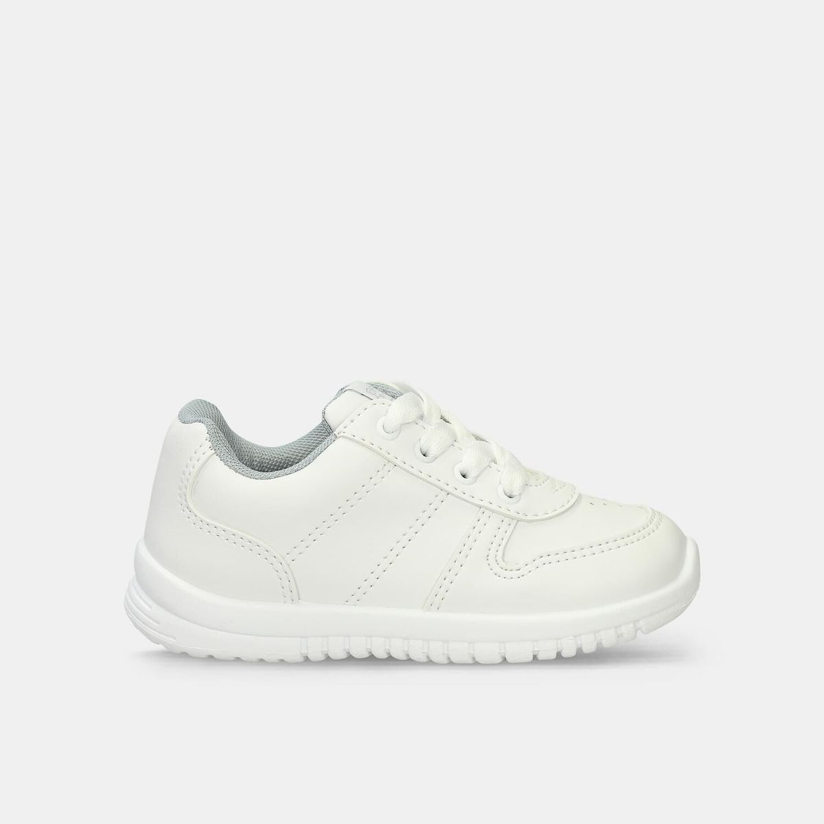 BUBBLE GUMMERS - Tenis Escolares Para Niños Bubblegummers Blanco Kapitan