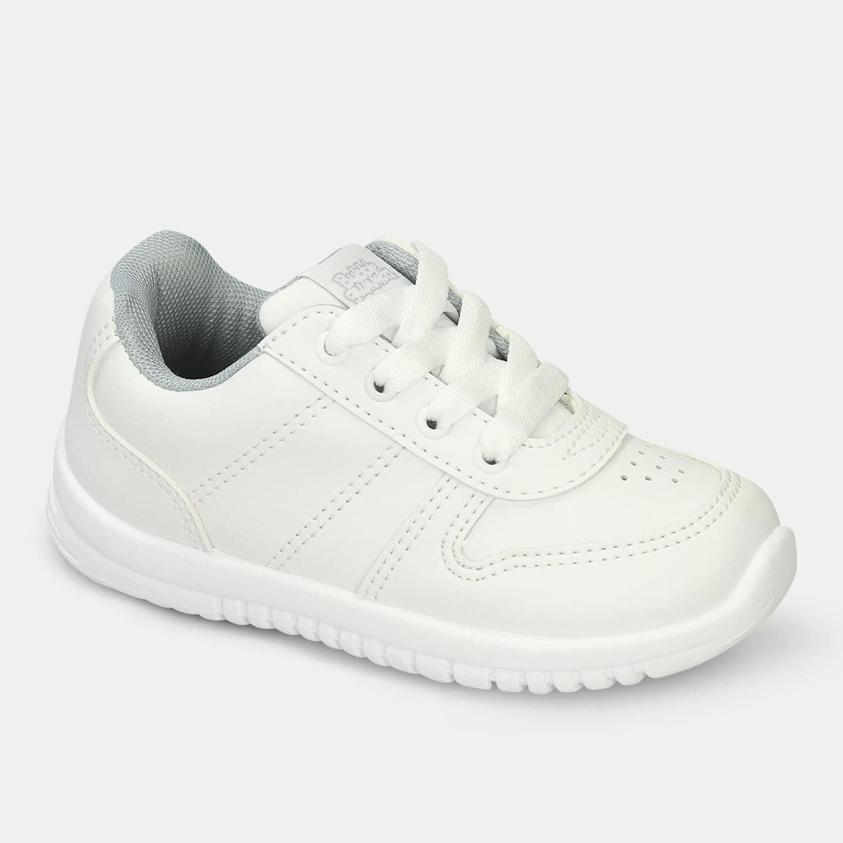 BUBBLE GUMMERS - Tenis Escolares Para Niños Bubblegummers Blanco Kapitan
