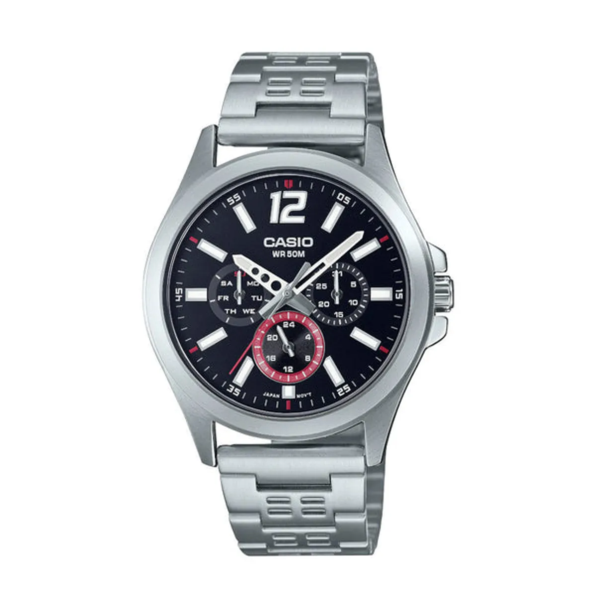 CASIO - RELOJ PARA HOMBRE CASIO MTP-E350D-1BVDF - NEGRO