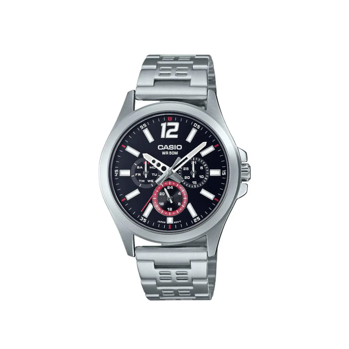 CASIO - RELOJ PARA HOMBRE CASIO MTP-E350D-1BVDF - NEGRO