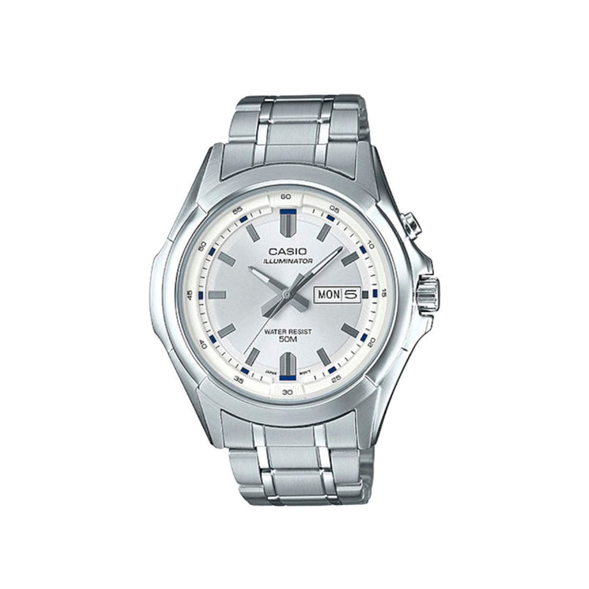 CASIO - RELOJ PARA HOMBRE CASIO MTP-E205D-7AVDF -BLANCO