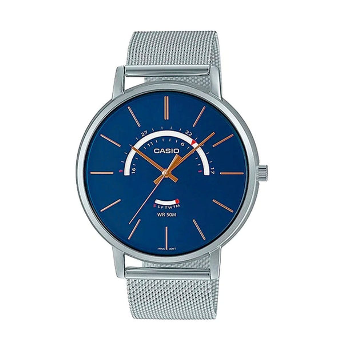 CASIO - RELOJ PARA HOMBRE CASIO MTP-B105M-2AVDF -AZUL