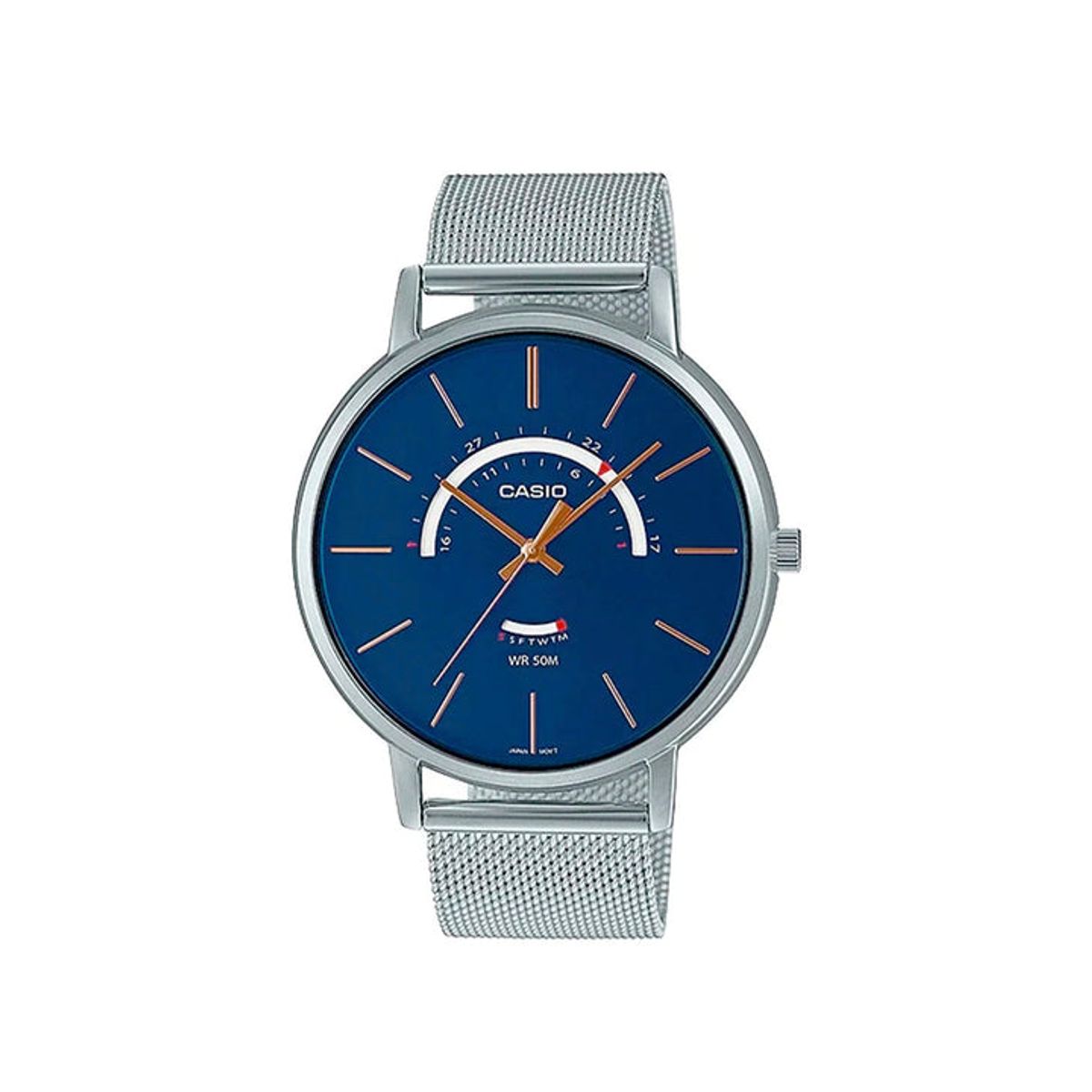 CASIO - RELOJ PARA HOMBRE CASIO MTP-B105M-2AVDF -AZUL