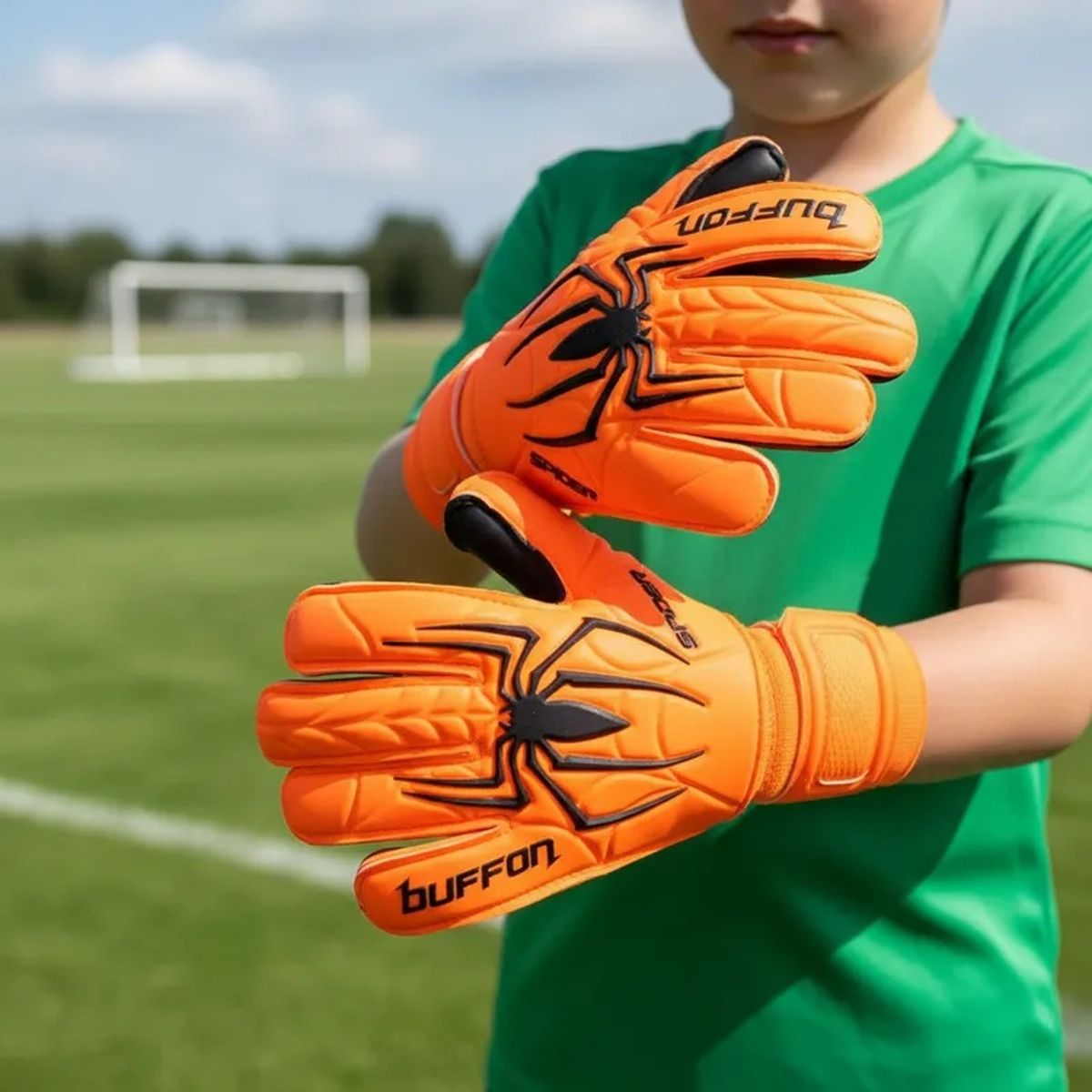 BUFFON - Guantes De Niño Fútbol Buffon Spider Competencia