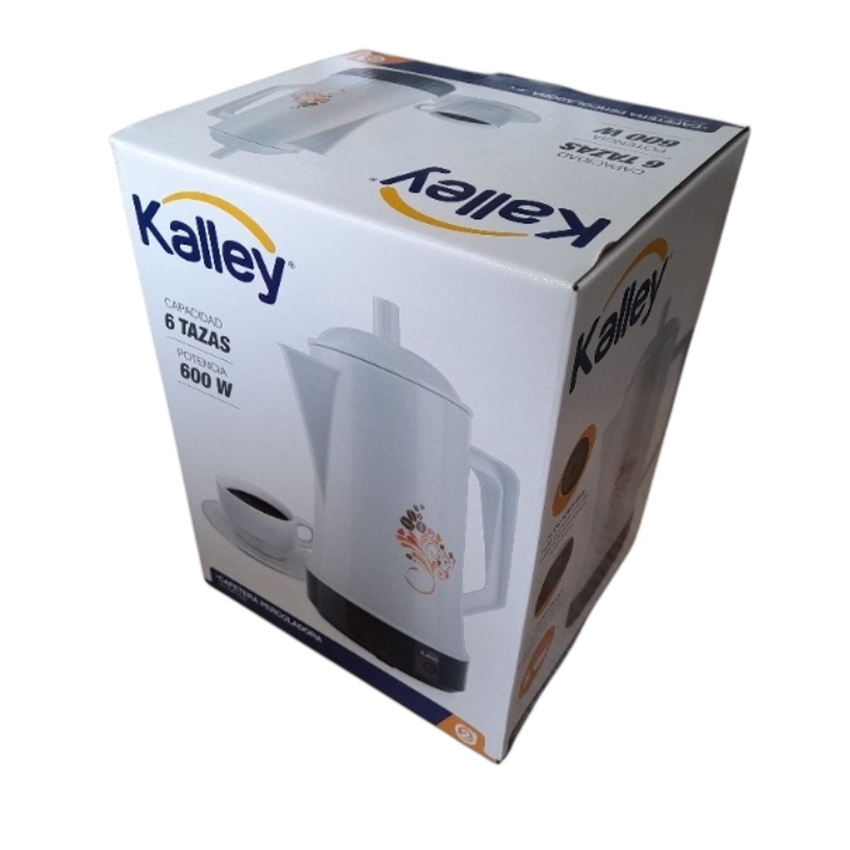 KALLEY - Cafetera Percoladora Kalley 6 Tazas ✨