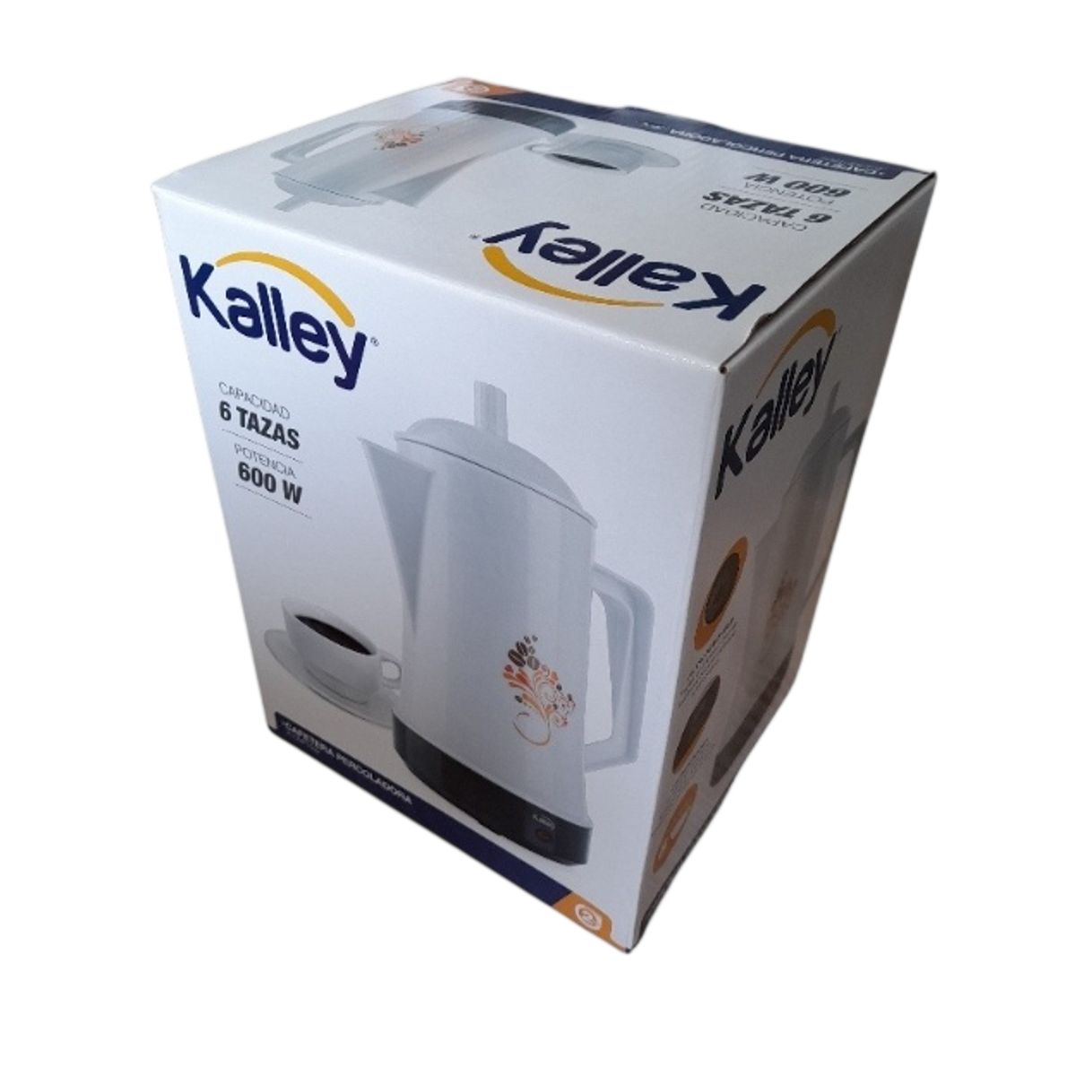 KALLEY - Cafetera Percoladora Kalley 6 Tazas ✨