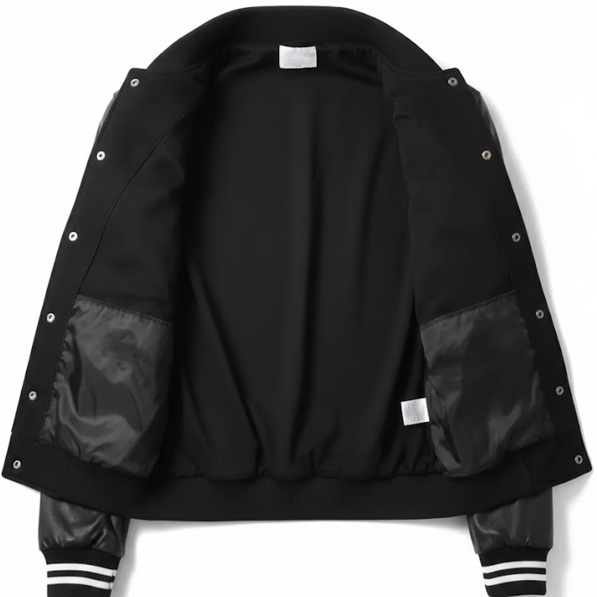 THE CLOTHING COMPANY - Chaqueta Beisbolera Cuero Hombre Algodon Perchado GNRC