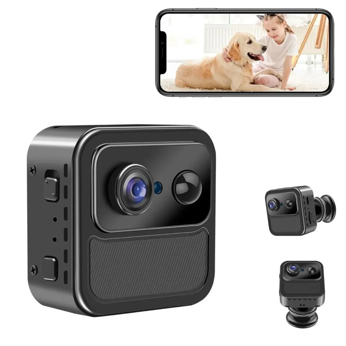 GENERICO - Mini Cámara Espía 4K WiFi R9  Cámara Oculta Compacta Ultra HD