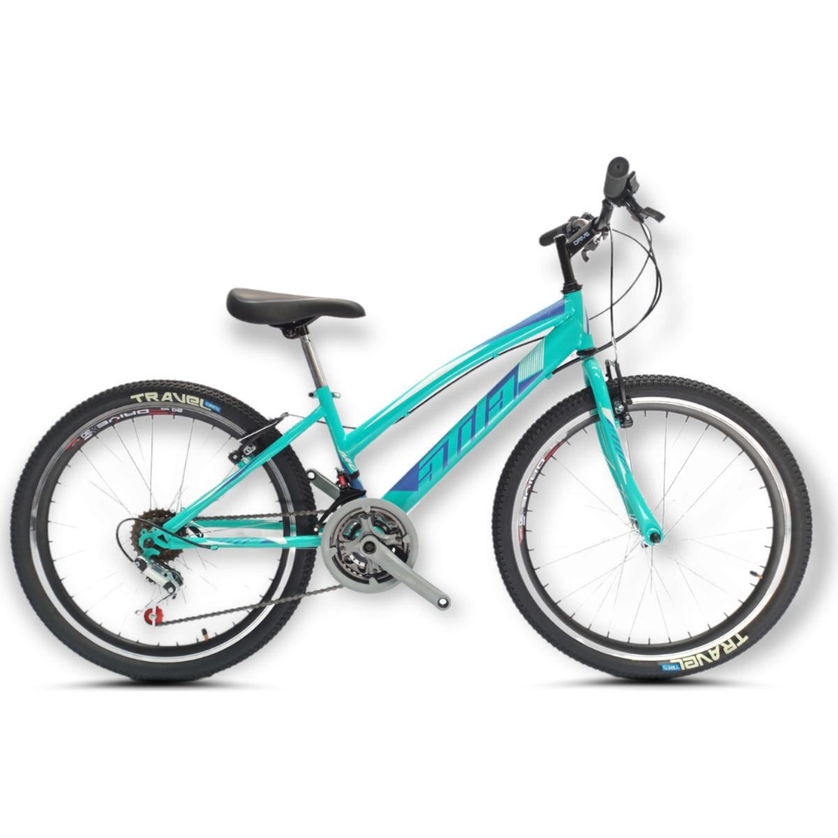 ATILA - Bicicleta para Montaña Rin 24 para niña / Verde M.