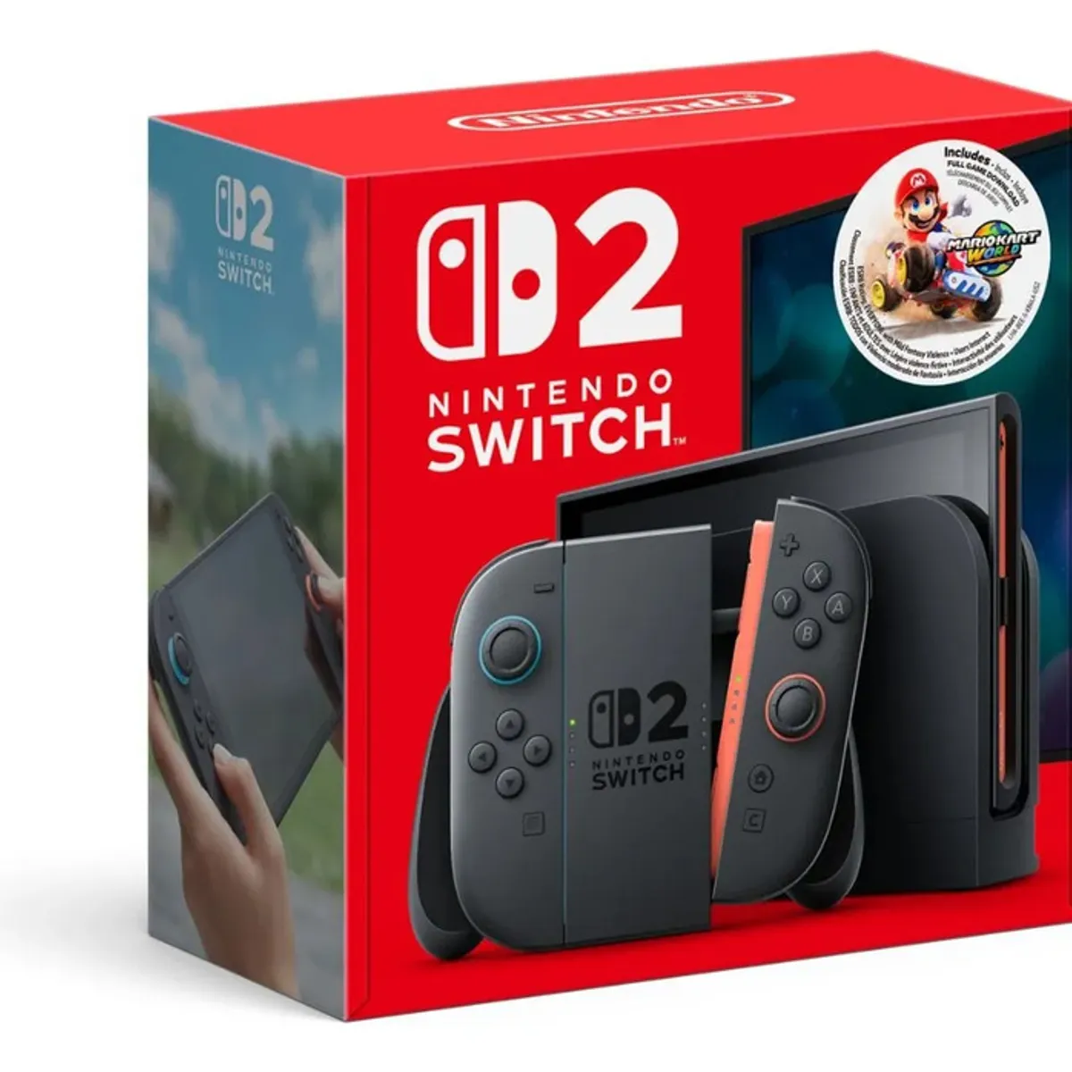 NINTENDO - Consola Nintendo Switch 2 + Juego Mario Kart World Color Negro