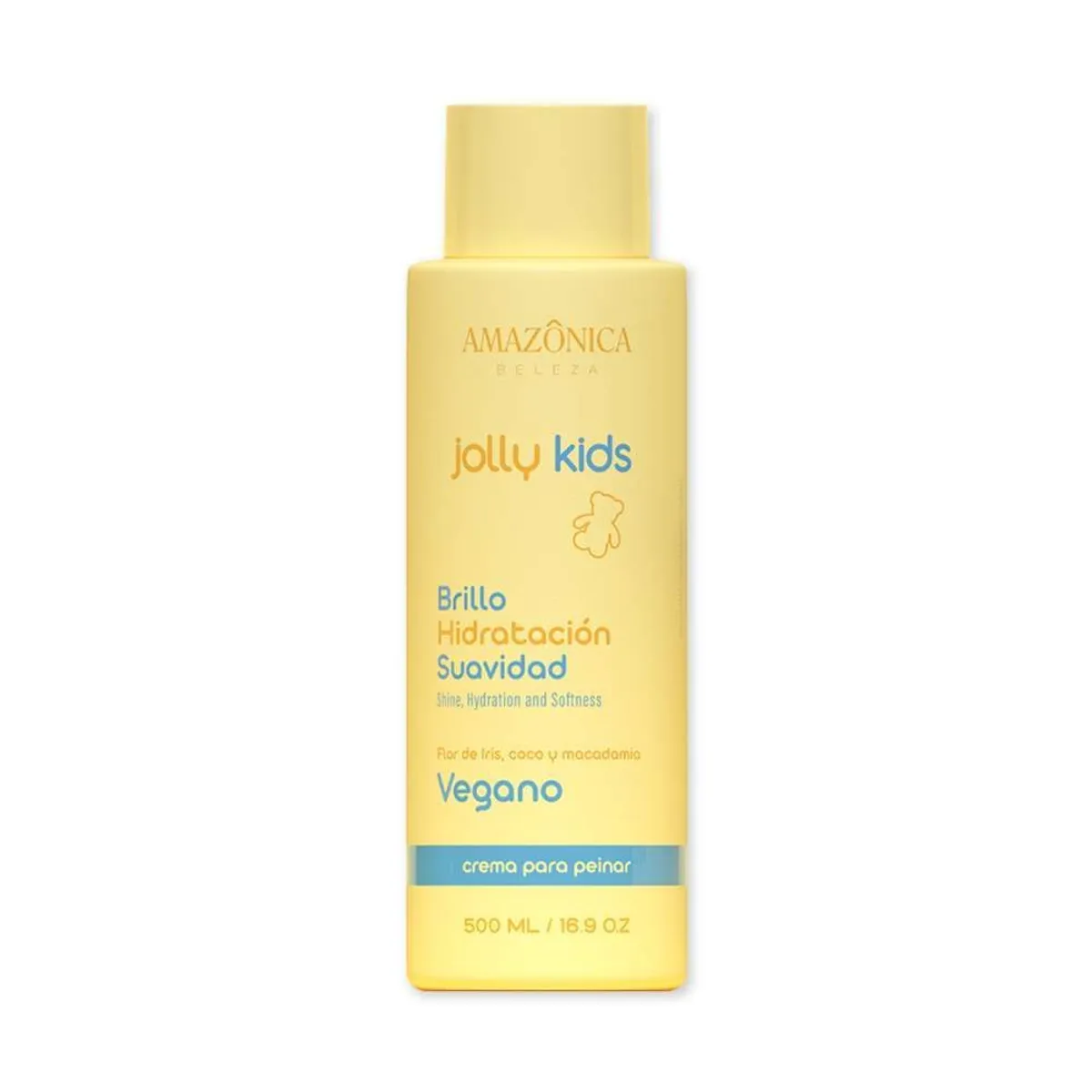 AMAZONICA BELEZA - AMAZÓNICA Jolly Kids Crema De Peinar Vegana Para Niños 500 Ml