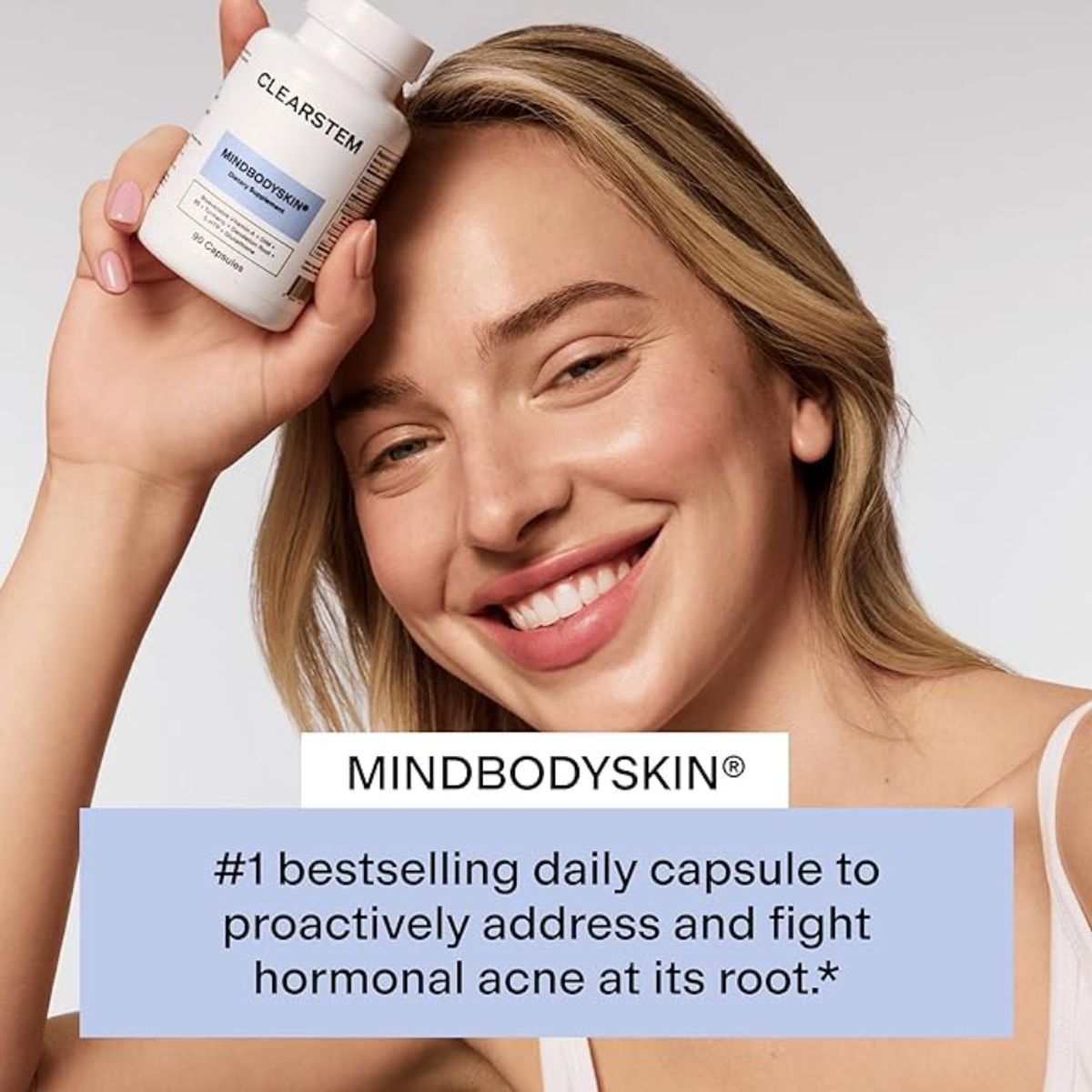 NATURAL MEDICINE - Clearstem - Acné Hormonal y Equilibrio Interno x3
