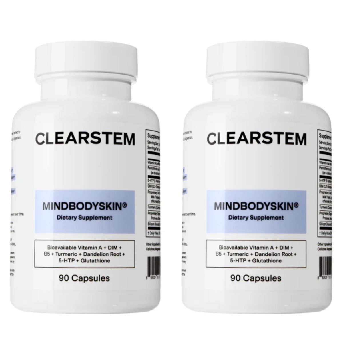 NATURAL MEDICINE - Clearstem - Piel, Inflamación y Detox x2