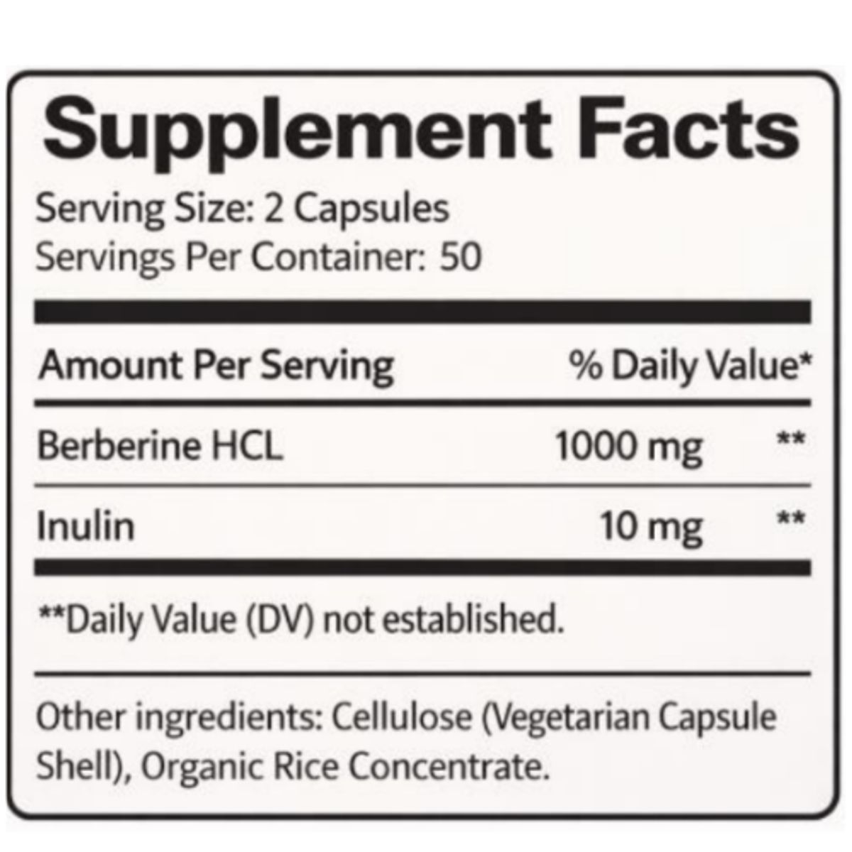 NATURAL MEDICINE - Berberina con Inulina - Control de Azúcar y Metabolismo x3
