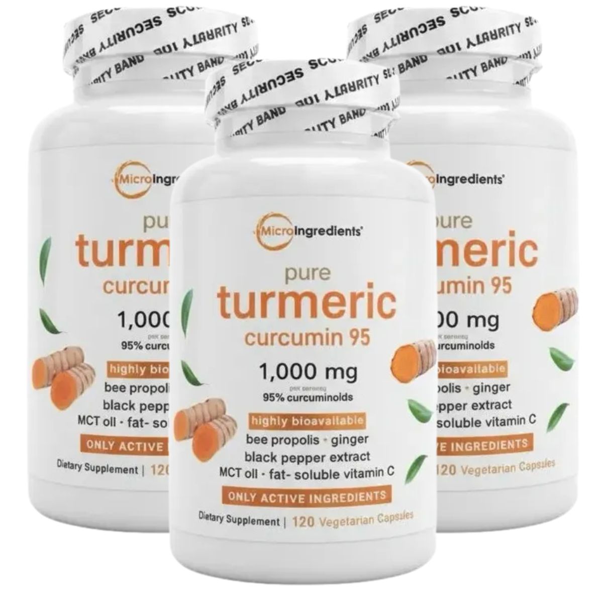 NATURAL MEDICINE - Turmeric Curcumin 95 - Antiinflamatorio y Articulaciones x3