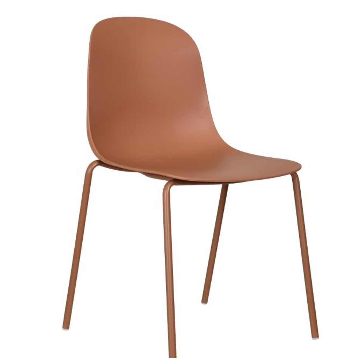 RTA DESIGN - Silla Comedor Minimalista Aira II, Color Rojo, Diseño moderno