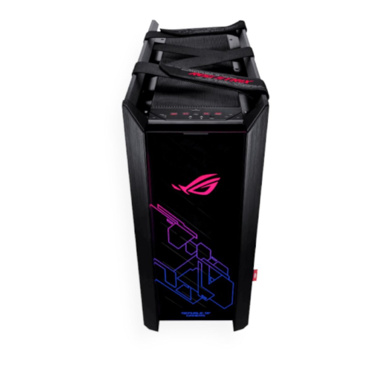 ASUS - Caja Asus Rog Strix Helios Gx601 Vidrio Templado Rgb + 1 Fan Negro