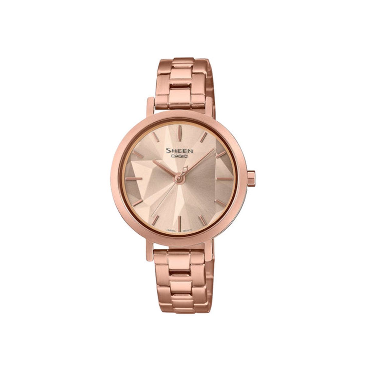 CASIO - RELOJ PARA MUJER CASIO SHEEN SHE-4558PG-4AUDF -ROSADO