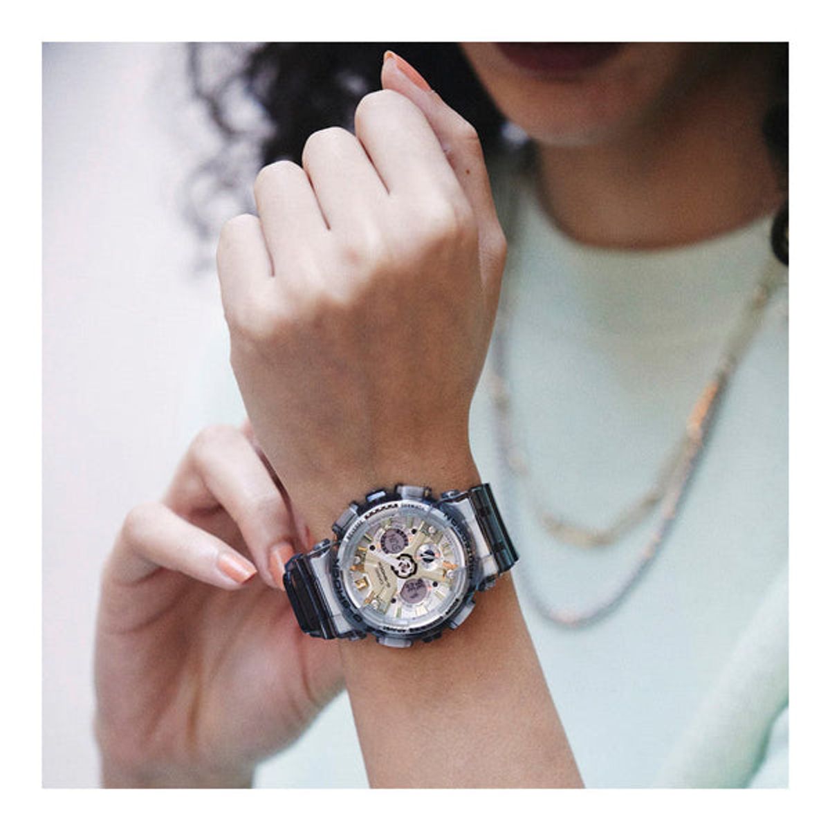 G-SHOCK - RELOJ PARA MUJER CASIO G-SHOCK  GMA-S120GS-8ADR -GRIS