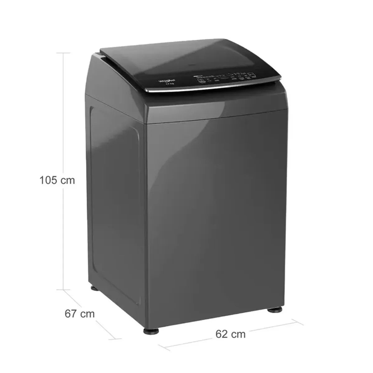 WHIRLPOOL - LAVADORA WHIRLPOOL DE 17 KG WW17NTAHLA