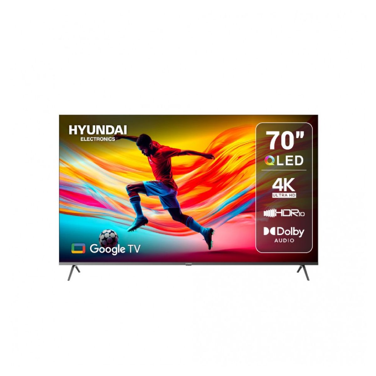 HYUNDAI - Televisor HYUNDAI 70 Smart Google TV QLED HYLED7007QG