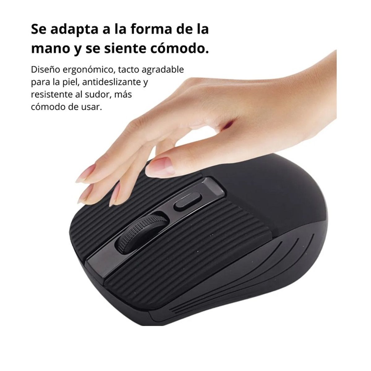 GENERICO - Mouse Inalámbrico 2.4G + Bluetooth Recargable