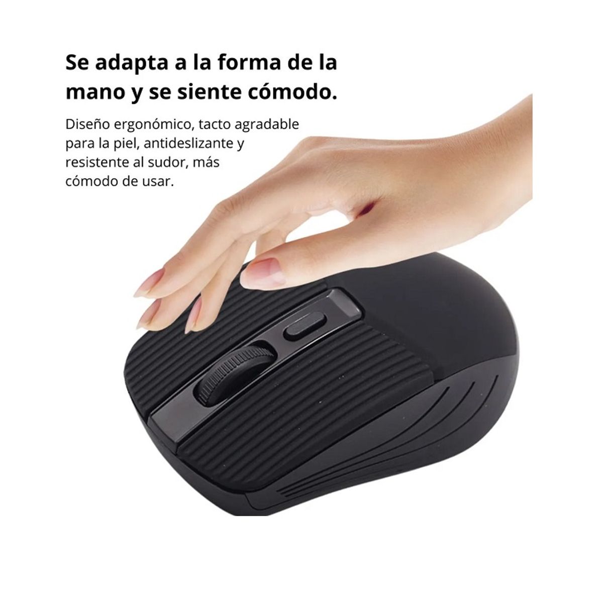 GENERICO - Mouse Inalámbrico 2.4G + Bluetooth Recargable