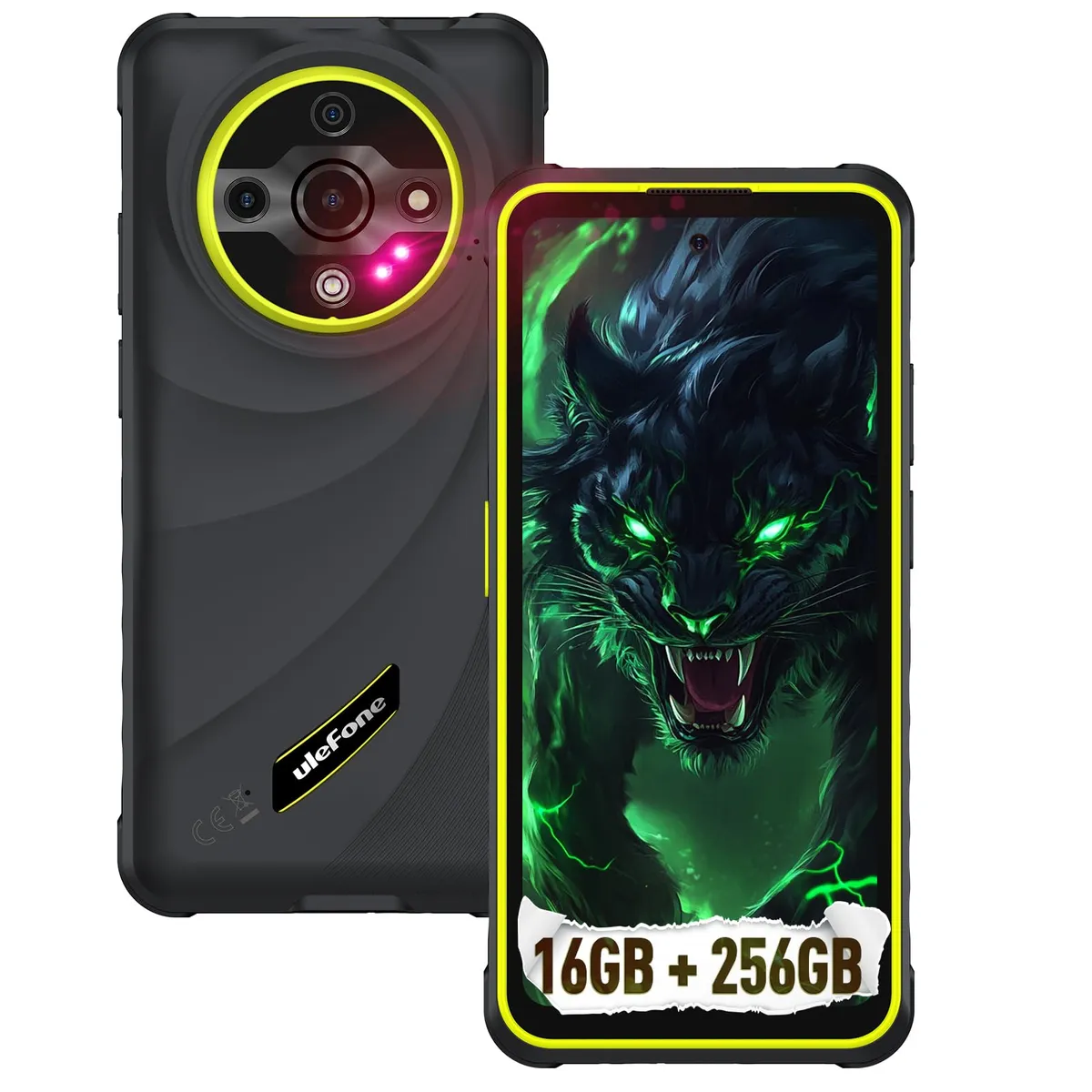 ULEFONE - Celular Ulefone Armor X31 Pro 5G 256GB 16GB RAM Negro