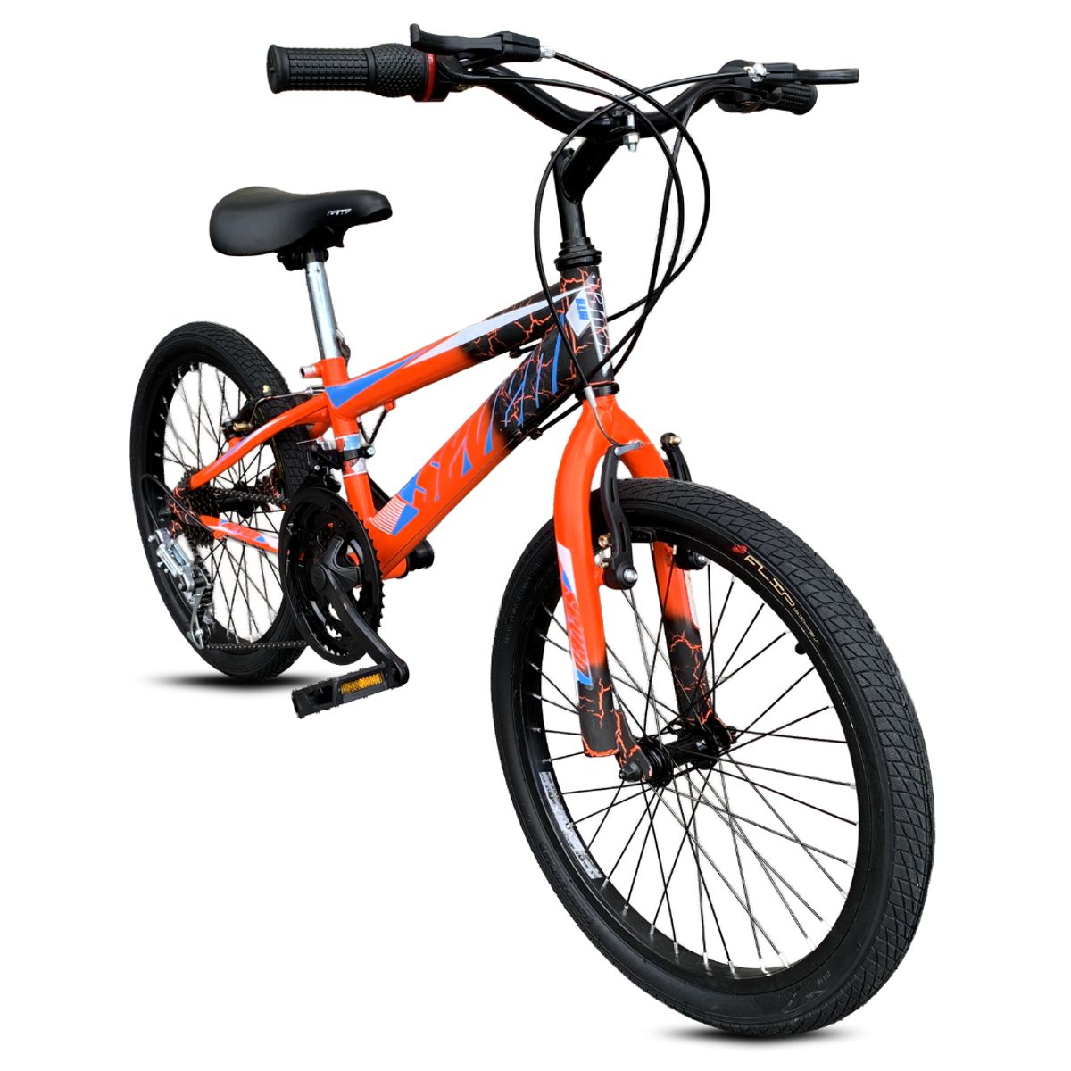 ATILA - Bicicleta para Montaña Rin 20 para Niño Modelo 2025 Naranja - Negro