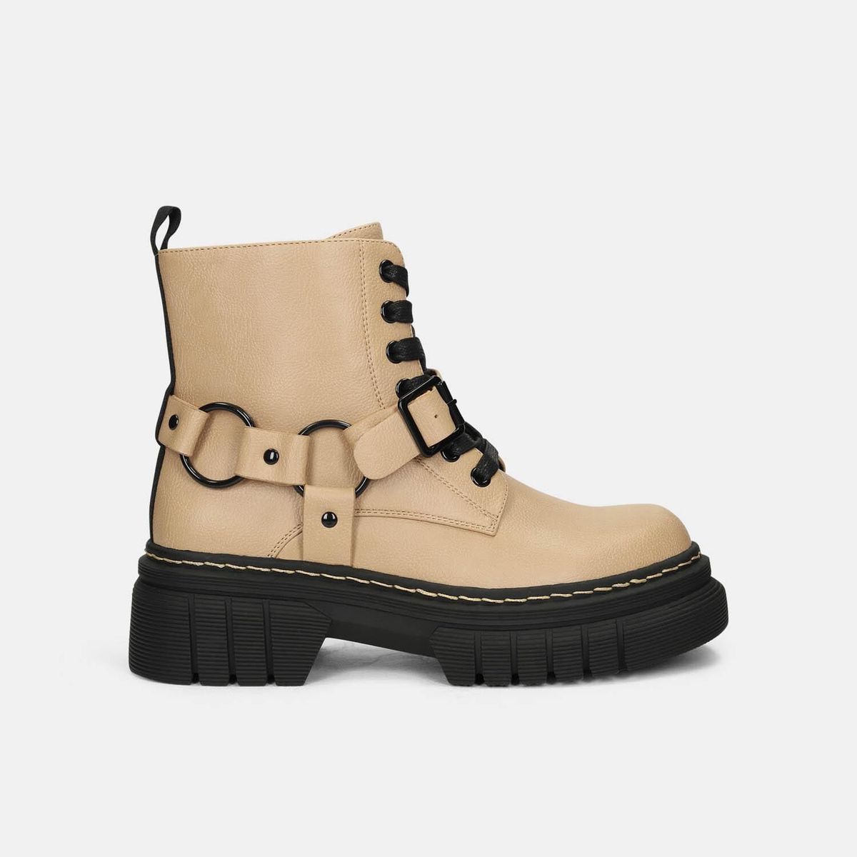 BATA - Botas Para Mujer Bata Beige Luc Martina