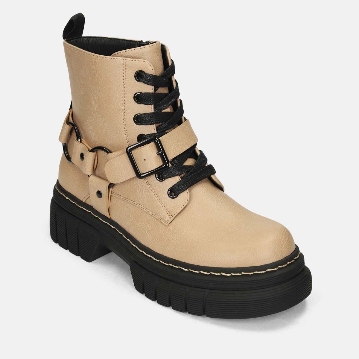 BATA - Botas Para Mujer Bata Beige Luc Martina