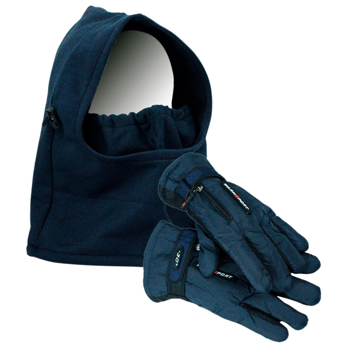 VITTORIA - Kit Pasamontañas Balaclava Motero + Guantes Termicos Frío