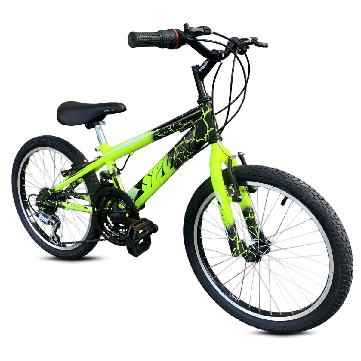 ATILA - Bicicleta para Montaña Rin 20 para Niño Modelo 2025 / Verde - Negro