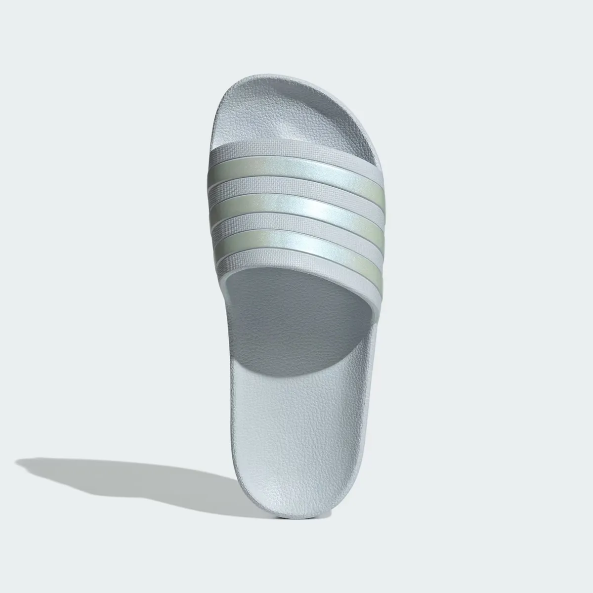 ADIDAS - Sandalias Adidas Mujer Adilette Aqua IF0894 Gris Claro Uso Diario