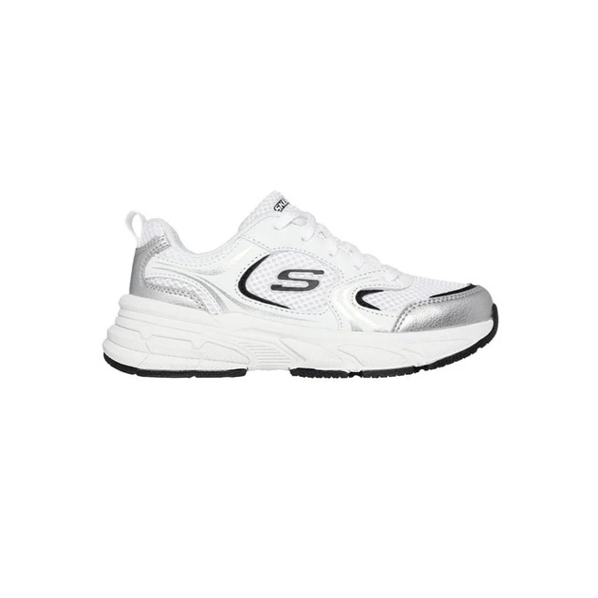 SKECHERS - Tenis Skechers Niña Retro-Graph 303693L-WSL Blanco Casual