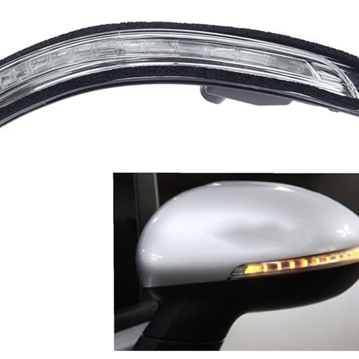 GENERICO - direccional espejo lateral izquierdo lh kia rio mod. 2012-2017