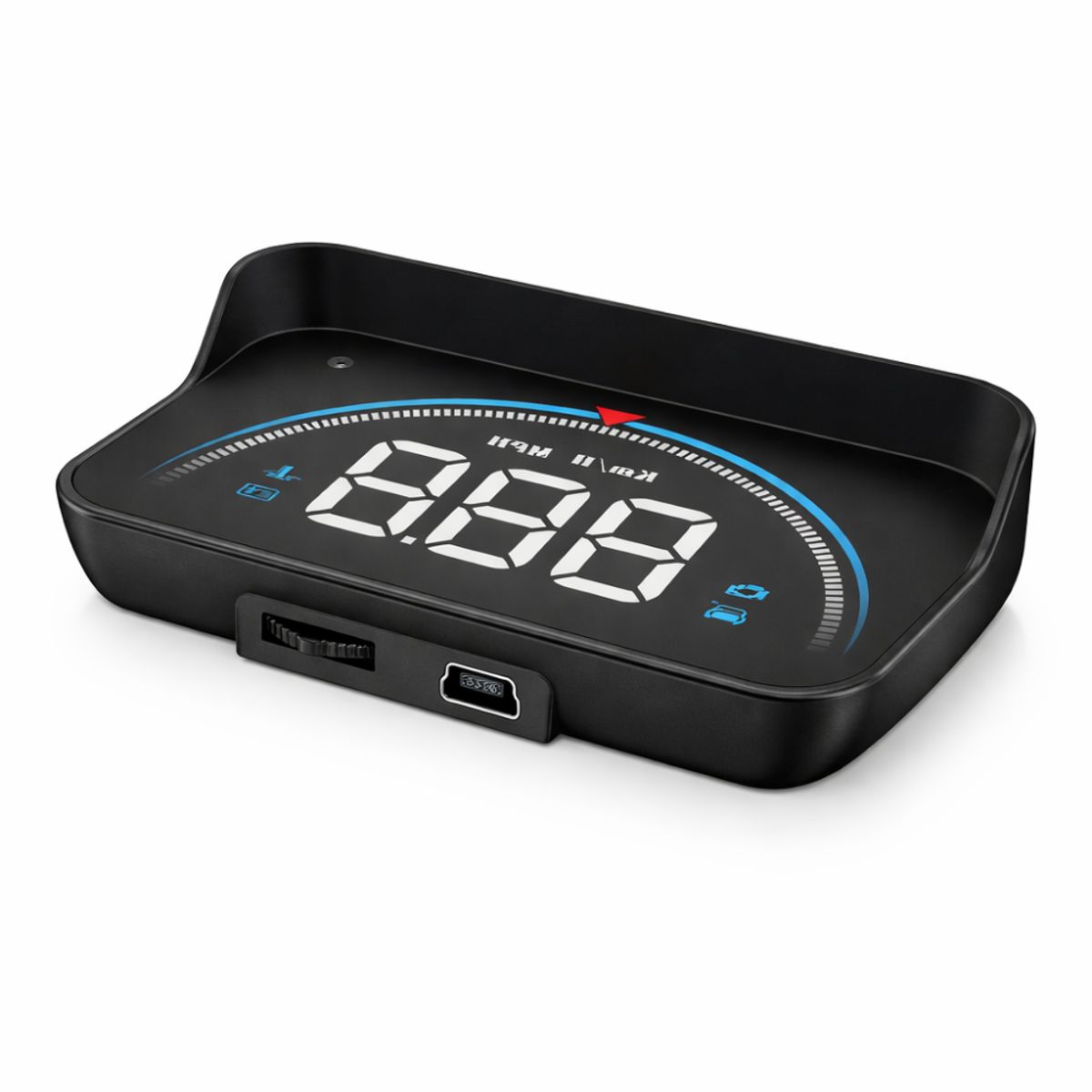 GENERICO - Velocímetro Digital Hud Auto Con Proyección En Parabrisas