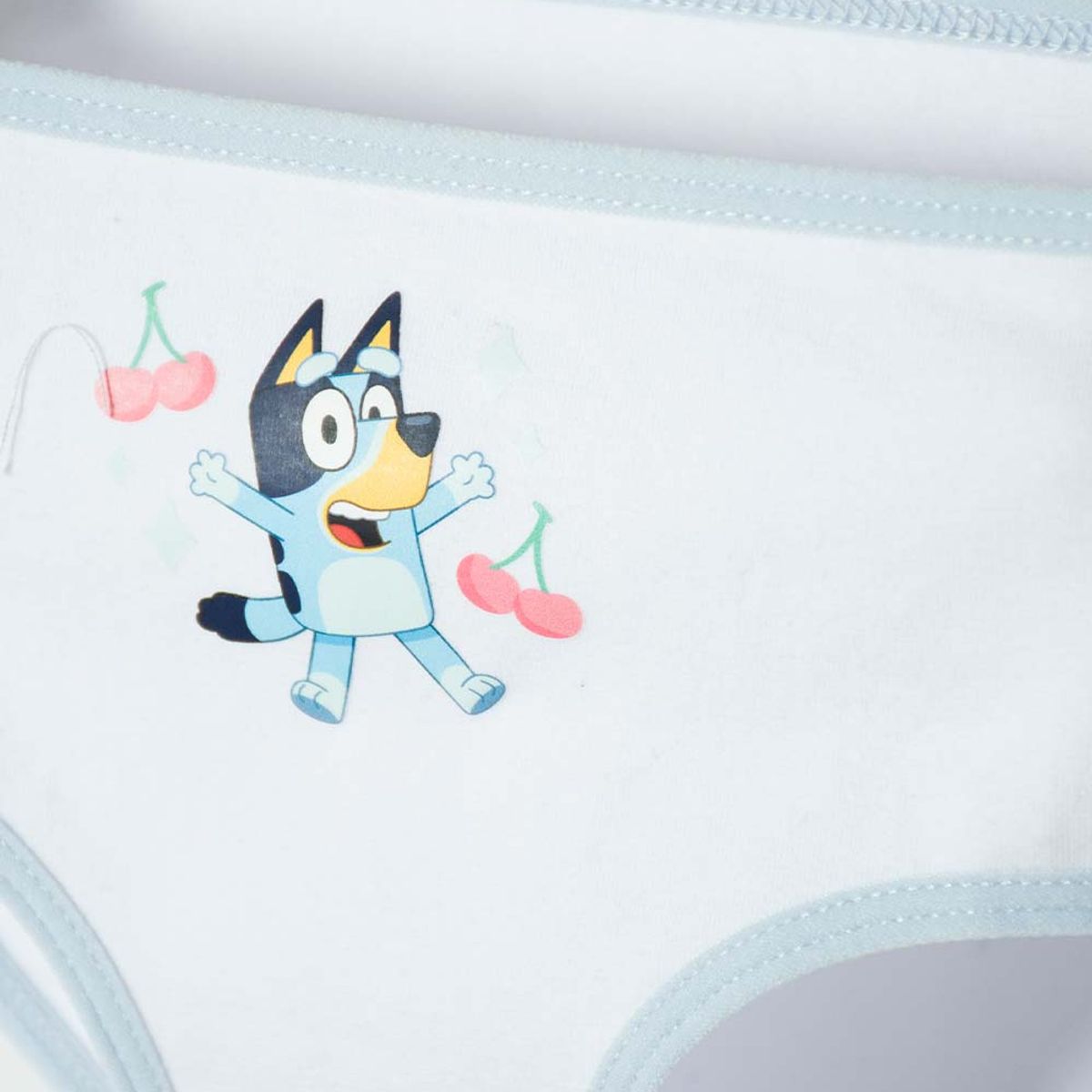 BLUEY - Pack X2 panties de Bluey blanco para niña 2T a 6T