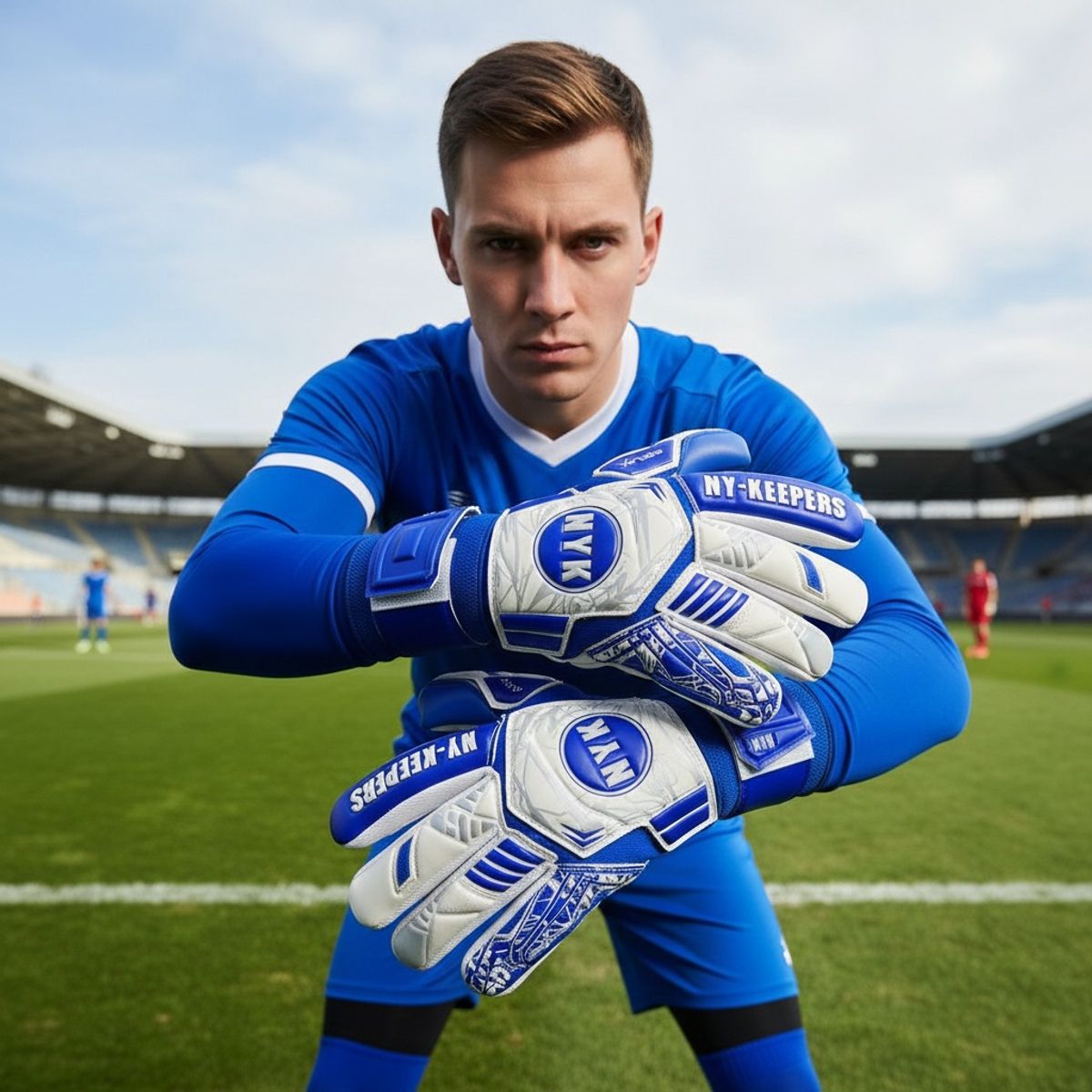 NYK - Guantes De Fútbol Nyk Semiprofesional Reflex Niño / Adulto