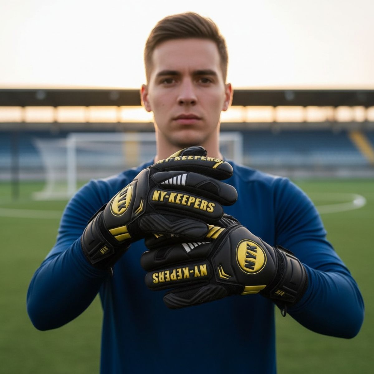 NYK - Guantes De Fútbol Nyk Semiprofesional Reflex Niño / Adulto