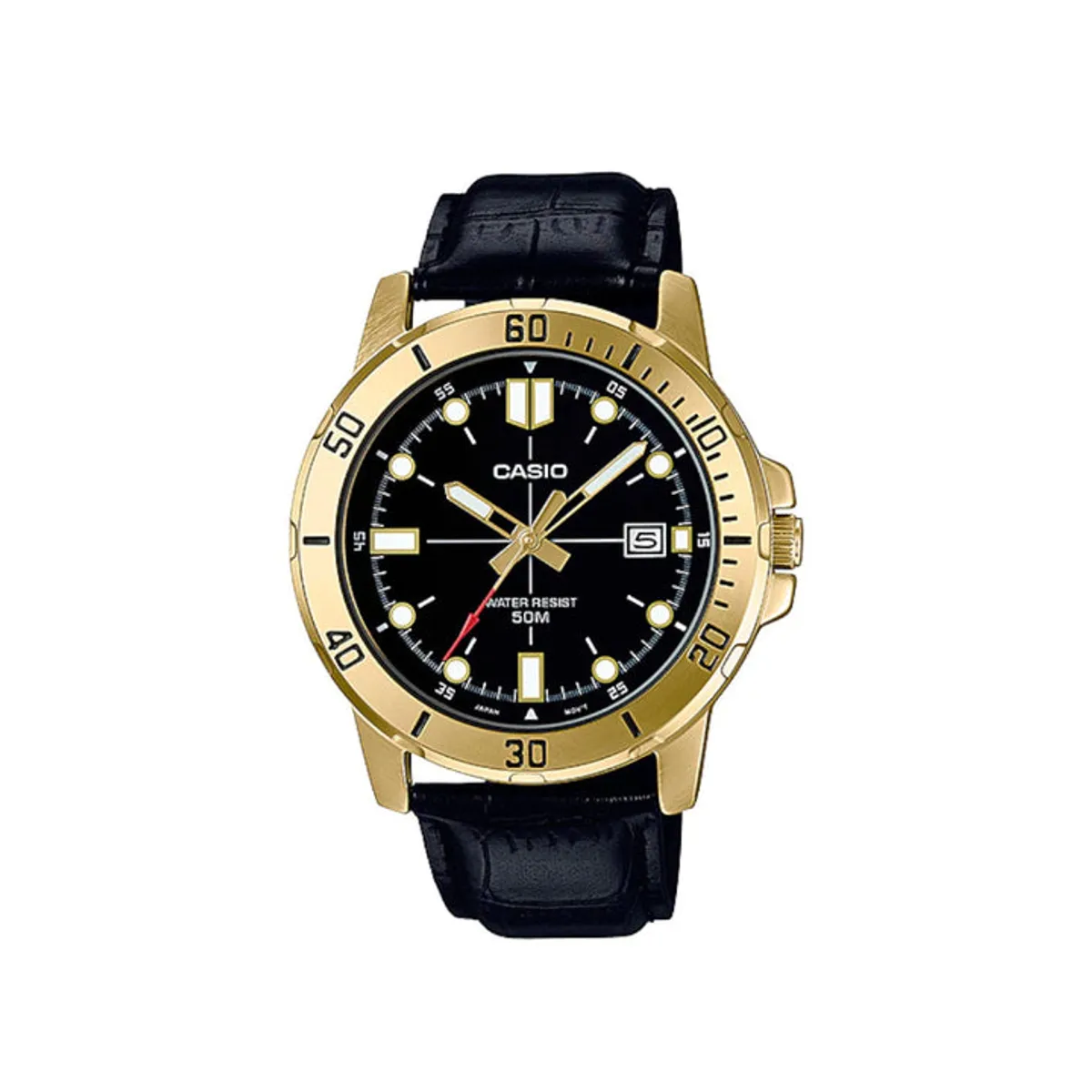 CASIO - RELOJ PARA HOMBRE CASIO MTP-VD01GL-1EVUDF - NEGRO