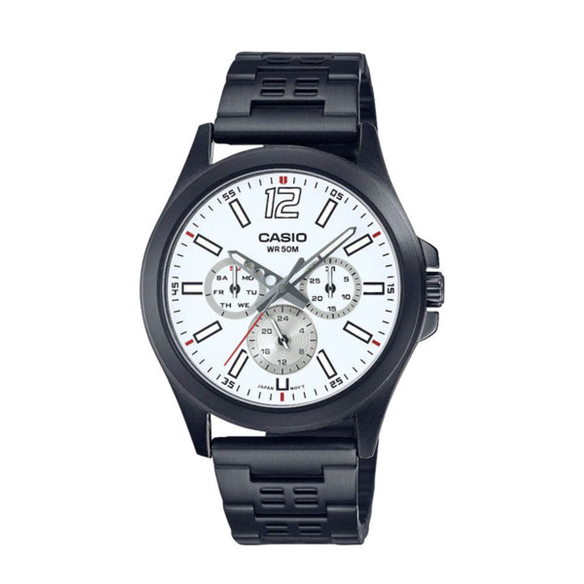 CASIO - RELOJ PARA HOMBRE CASIO MTP-E350B-7BVDF -BLANCO