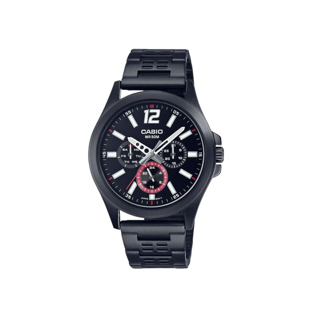 CASIO - RELOJ PARA HOMBRE CASIO MTP-E350B-1BVDF - NEGRO