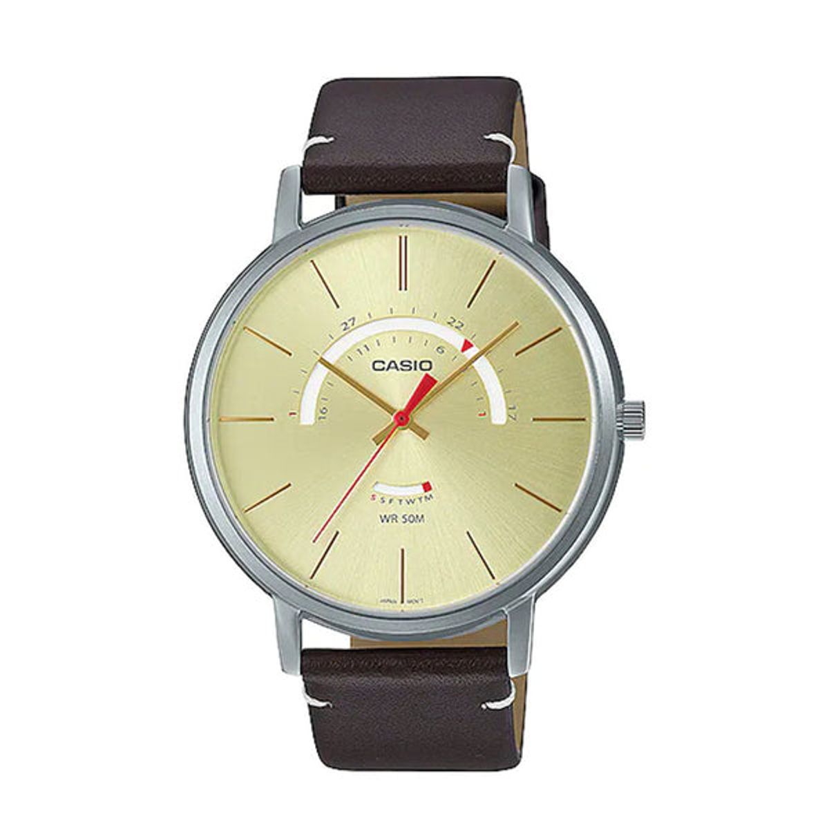 CASIO - RELOJ PARA HOMBRE CASIO MTP-B105L-9AVDF -AMARILLO