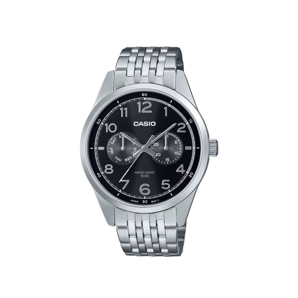 CASIO - RELOJ PARA HOMBRE CASIO MTP-E340D-1AVDF - NEGRO