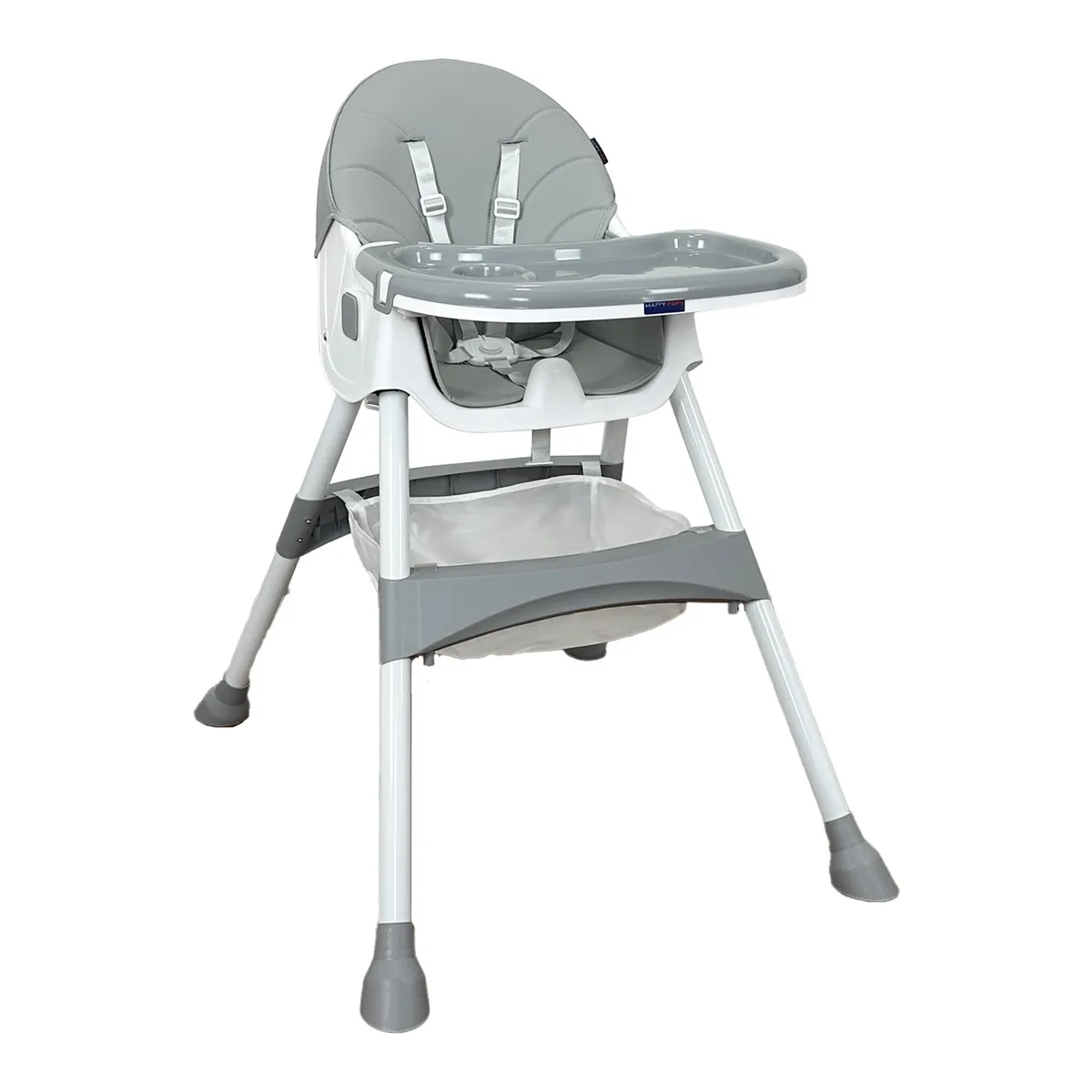 HAPPY BABY - Silla Comedor Bebé 3en1 Happy Baby Bahamas Gris