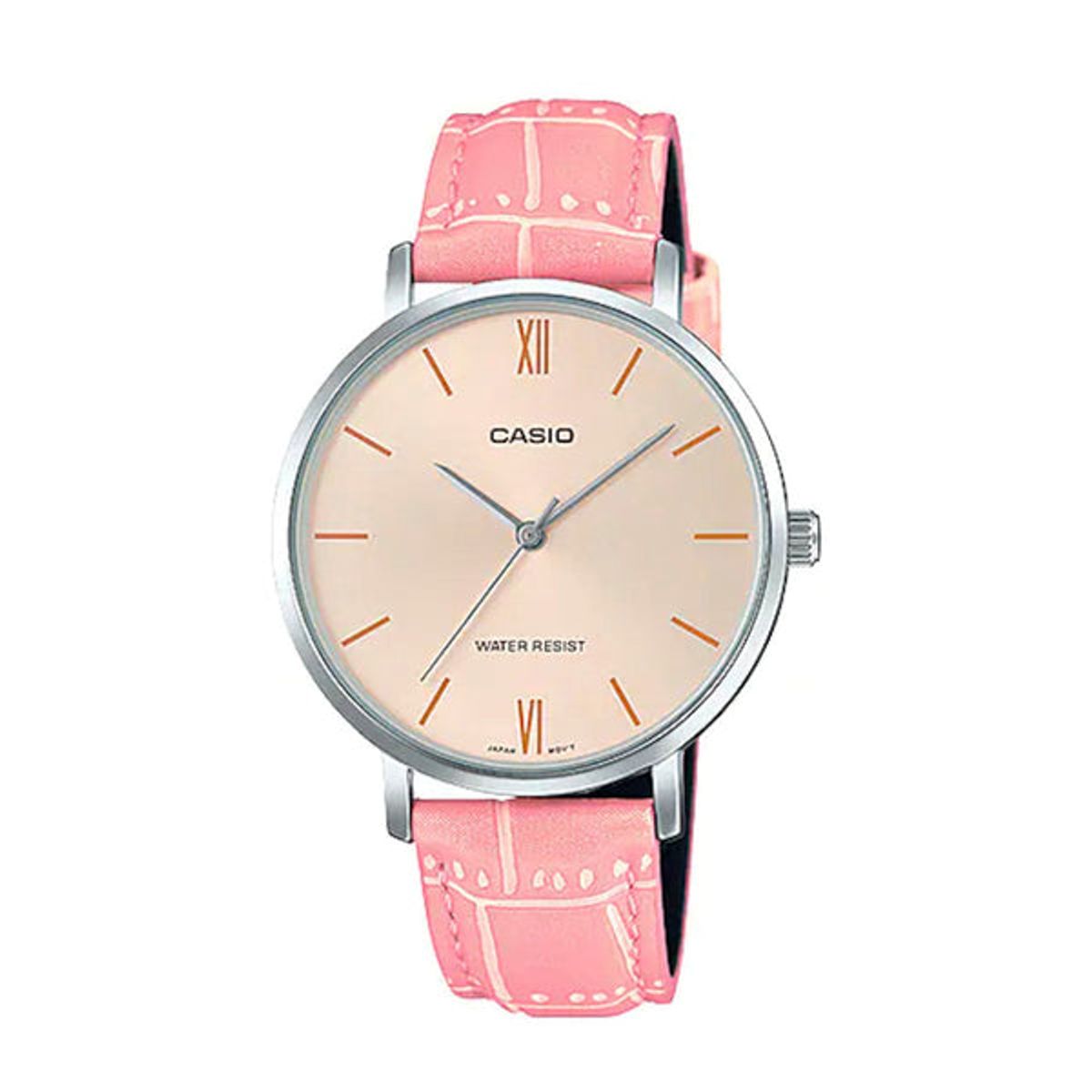 CASIO - RELOJ PARA MUJER CASIO LTP-VT01L-4BUDF -ROSADO